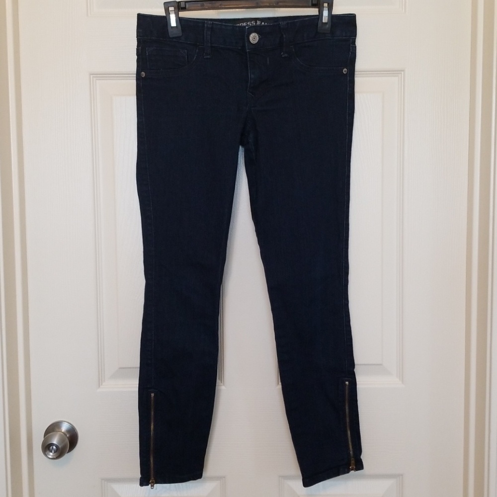Express ankle jeans